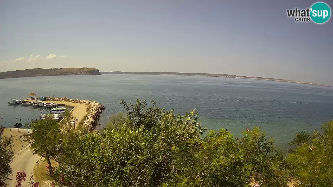 Camping Odmoree live cam Ražanac – Dalmatie