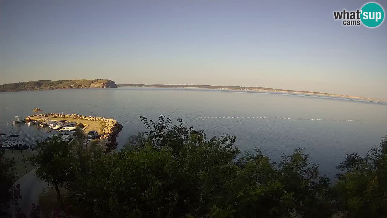 Camping Odmoree live cam Ražanac – Dalmatie
