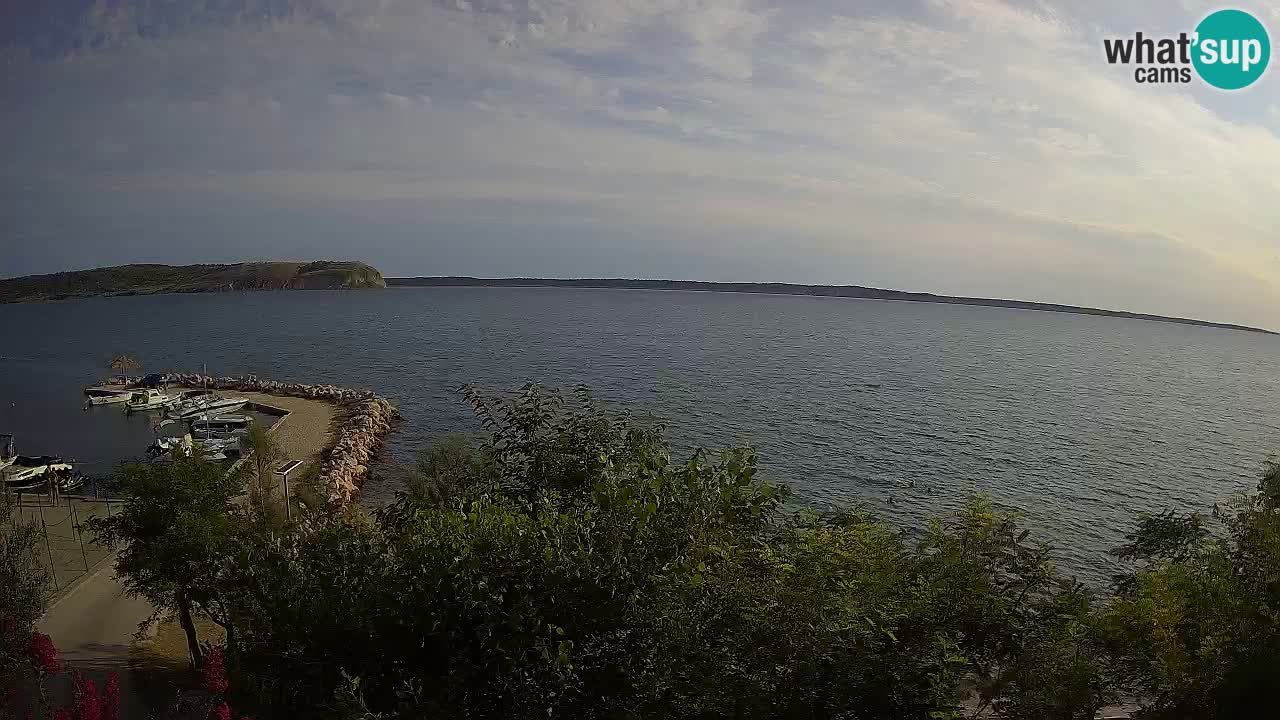 Camping Odmoree camera en vivo Ražanac – Dalmacia