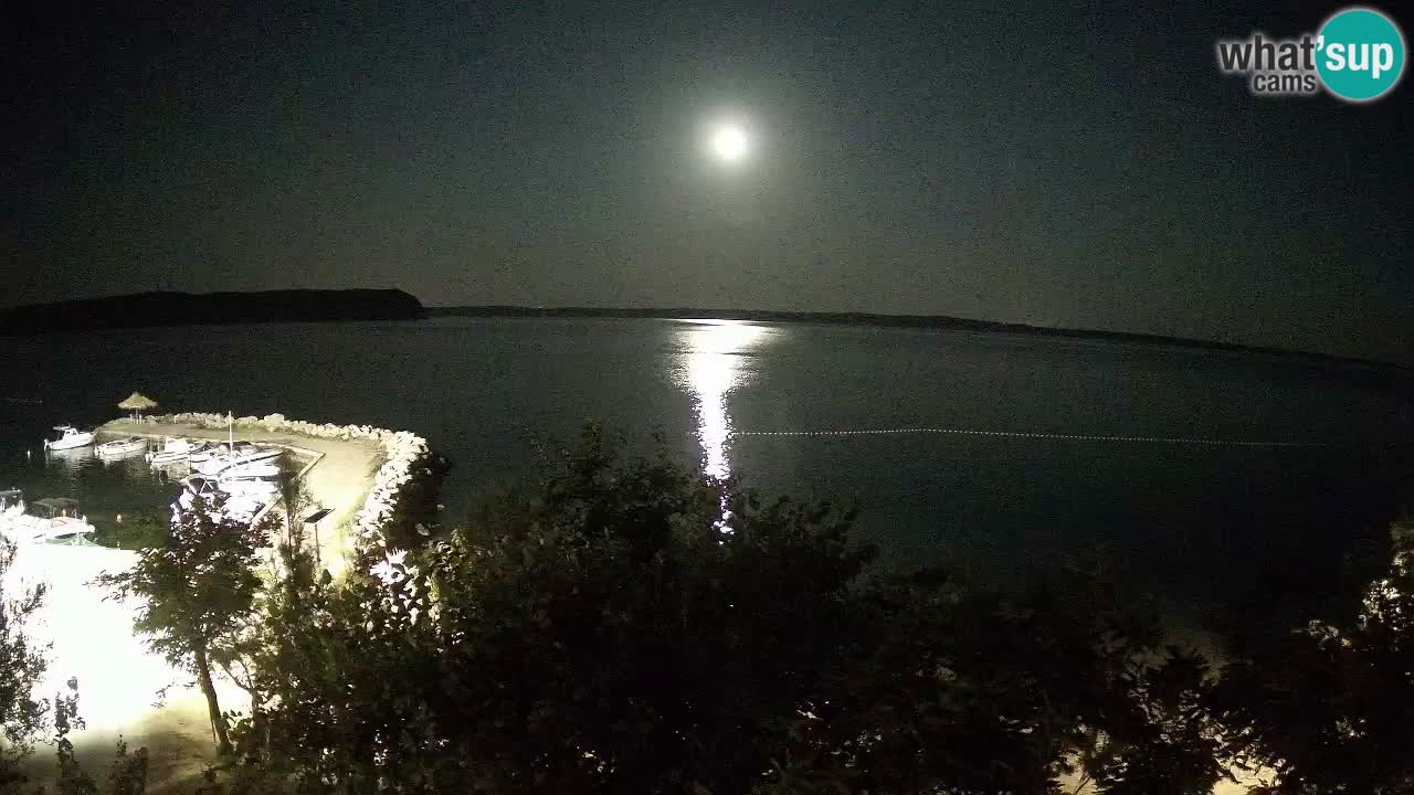 Camping Odmoree live cam Ražanac – Dalmatie