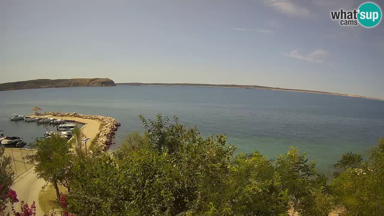 Camping Odmoree live cam Ražanac – Dalmatie