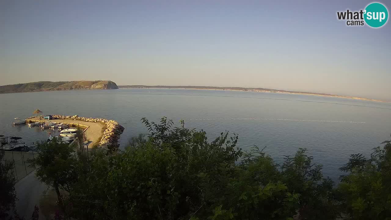 Camping Odmoree live webcam Ražanac – Dalmatien