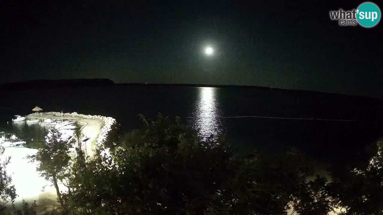 Camping Odmoree camera en vivo Ražanac – Dalmacia