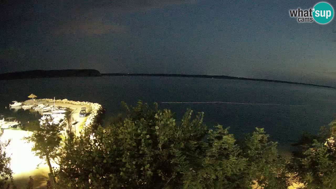 Camping Odmoree live cam Ražanac – Dalmatie