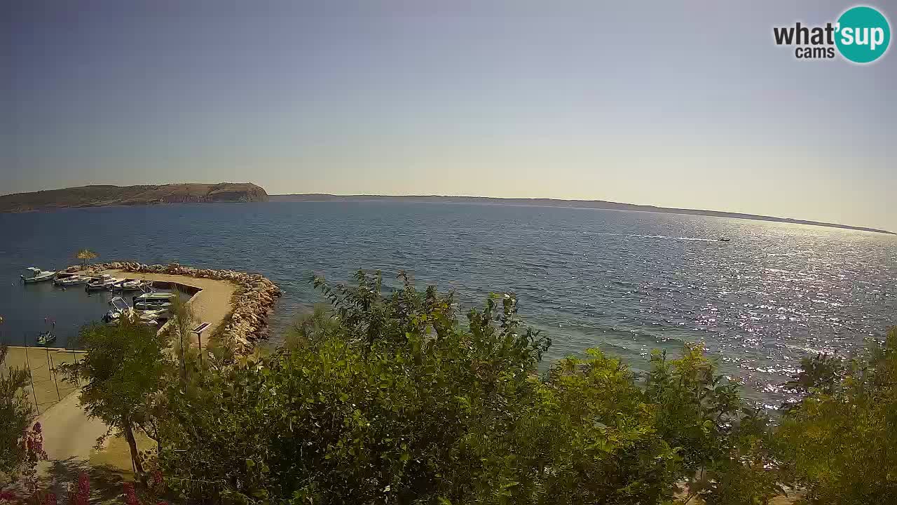 Camping Odmoree live webcam Ražanac – Dalmatien