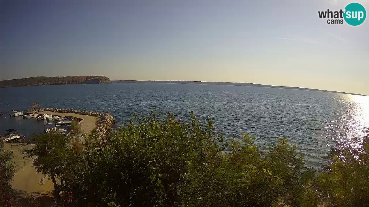 Kamp Odmoree spletna kamera Ražanac – Dalmacija
