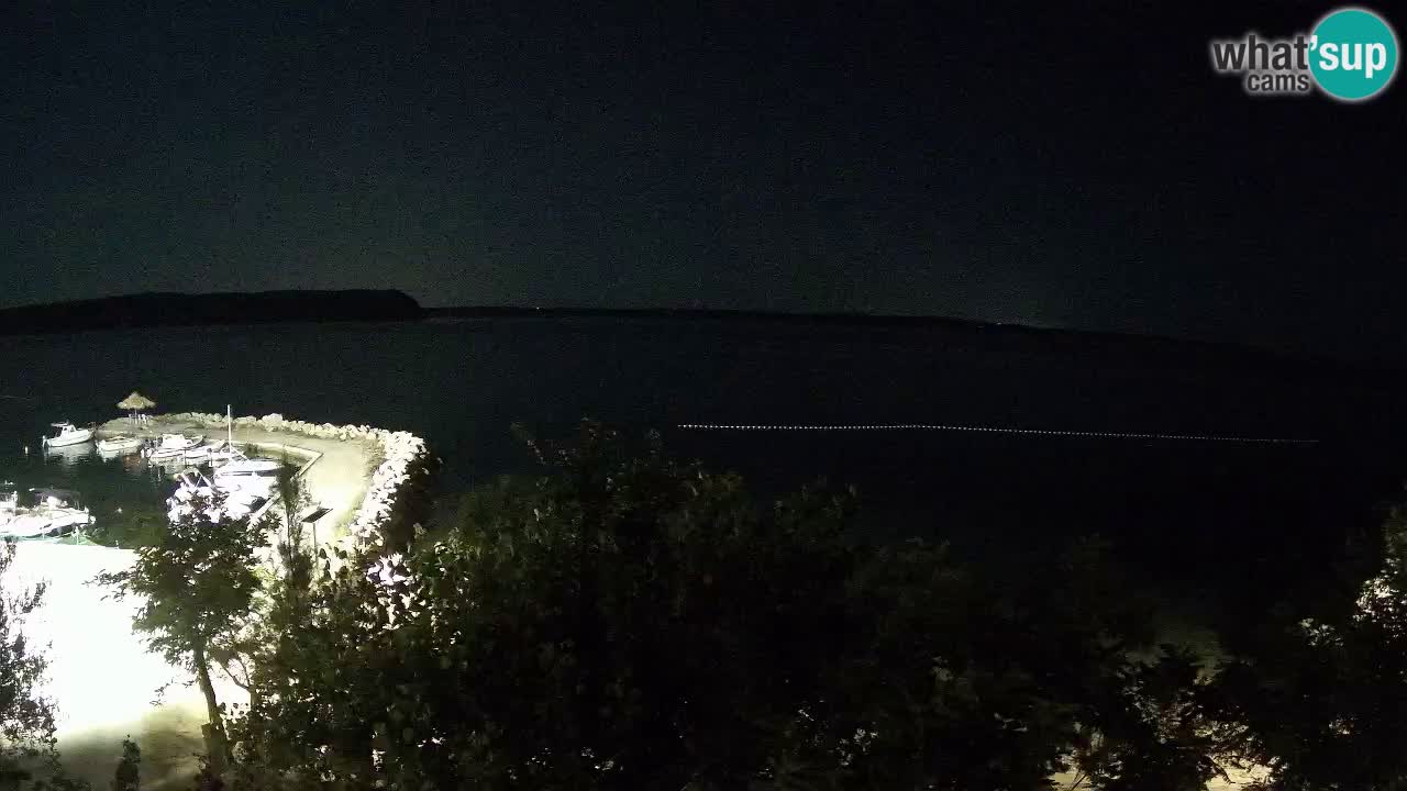 Camping Odmoree live cam Ražanac – Dalmatie