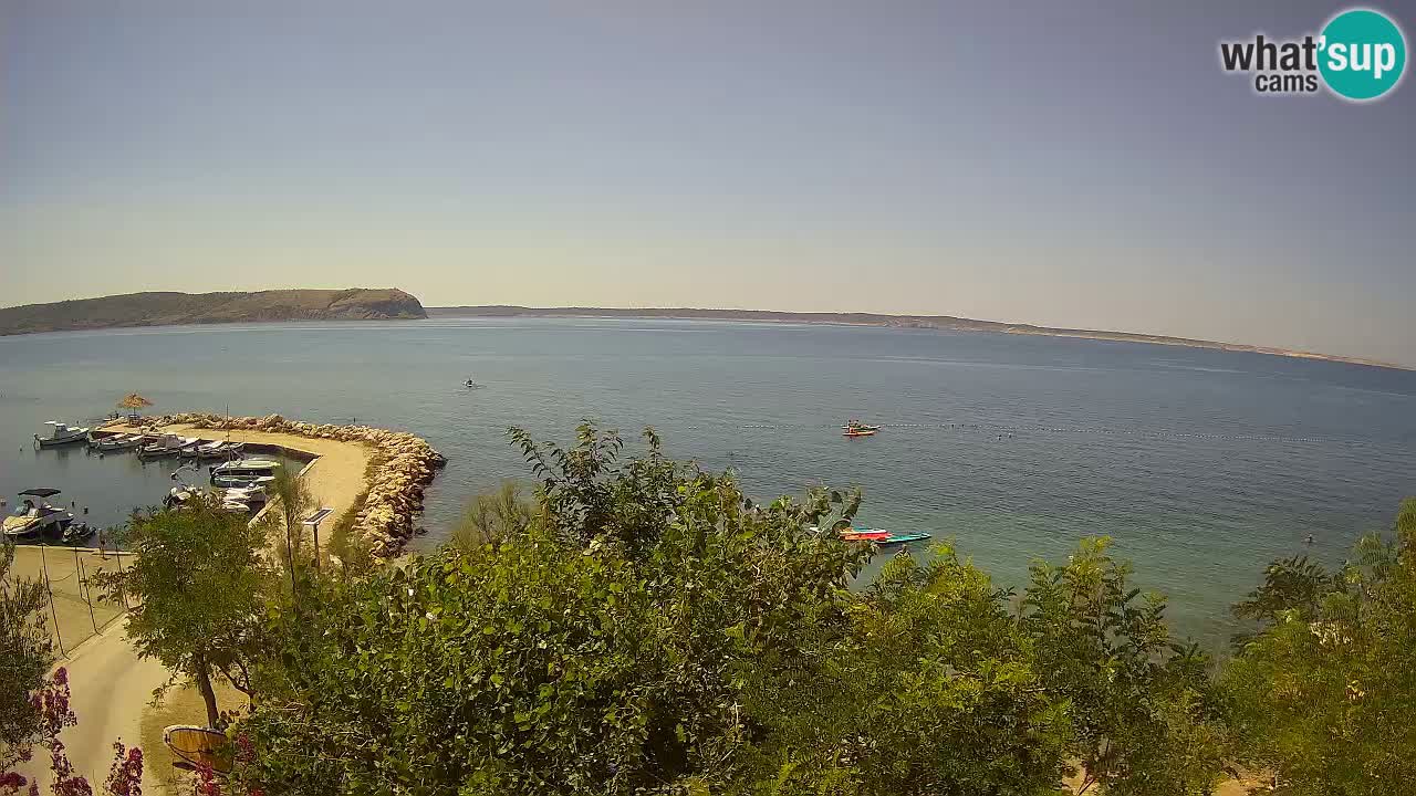 Camping Odmoree live cam Ražanac – Dalmatie