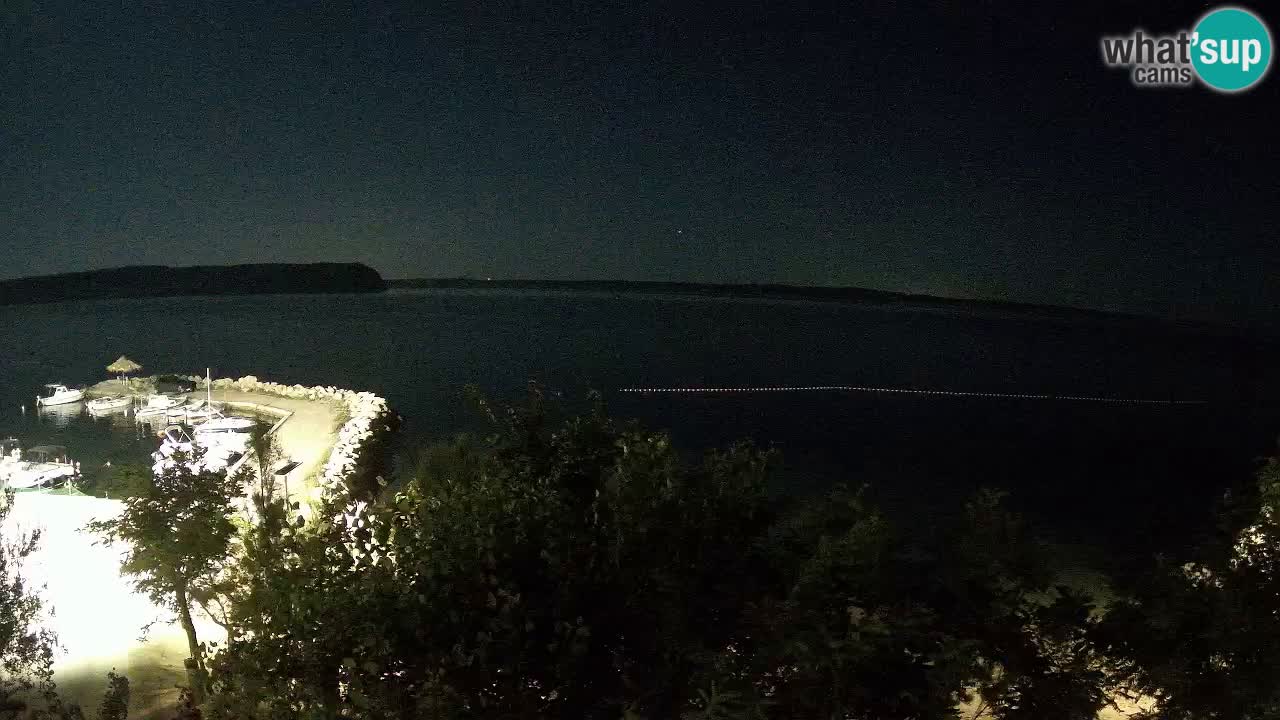 Camping Odmoree camera en vivo Ražanac – Dalmacia