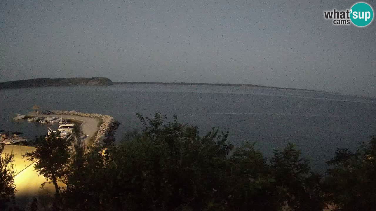 Camping Odmoree camera en vivo Ražanac – Dalmacia