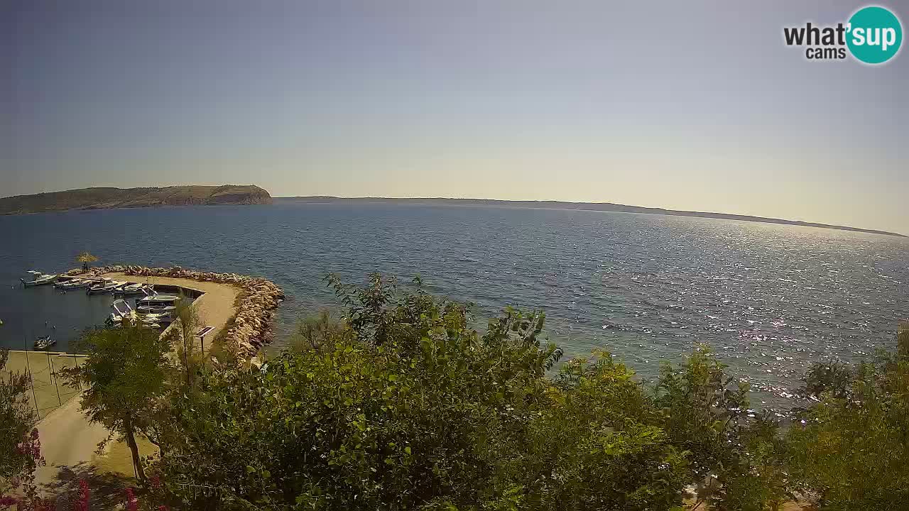 Camping Odmoree live webcam Ražanac – Dalmatien