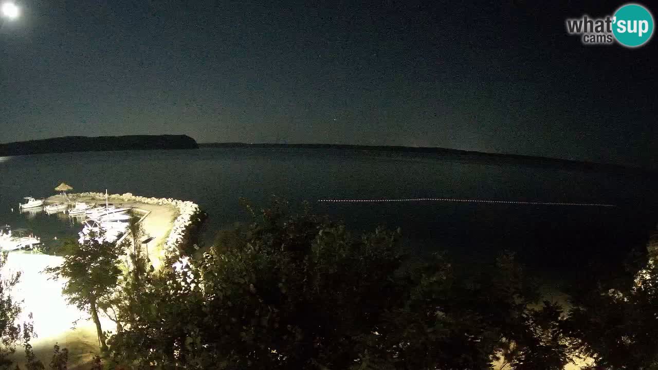 Camping Odmoree live webcam Ražanac – Dalmatien