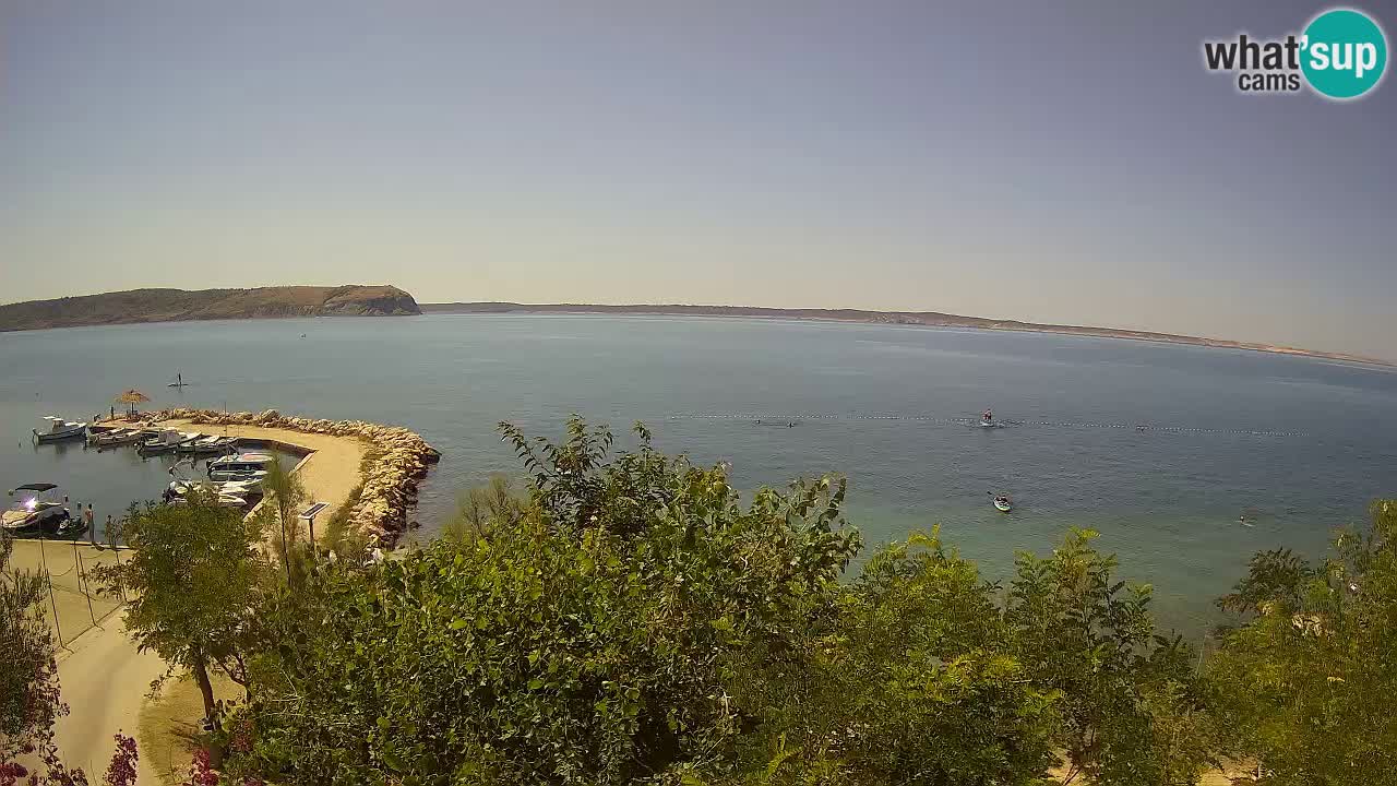 Camping Odmoree camera en vivo Ražanac – Dalmacia