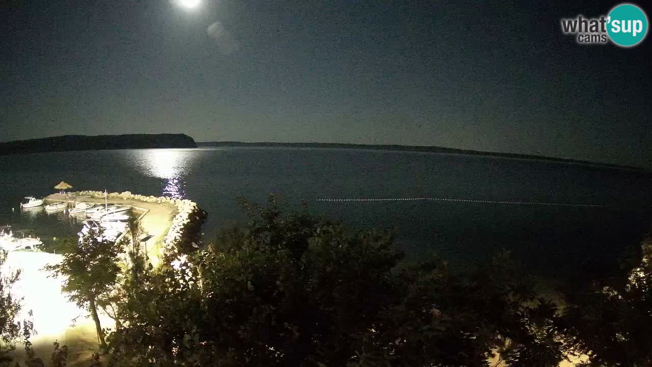 Camping Odmoree live webcam Ražanac – Dalmatien