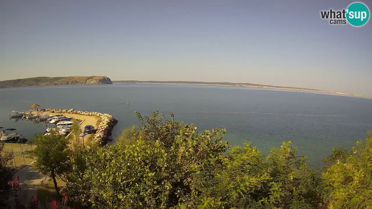 Camping Odmoree camera en vivo Ražanac – Dalmacia