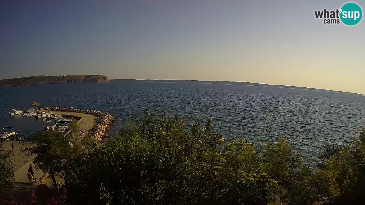 Camping Odmoree camera en vivo Ražanac – Dalmacia