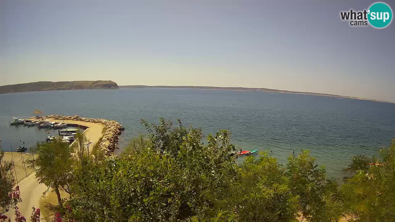 Camping Odmoree live webcam Ražanac – Dalmatien