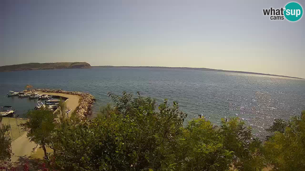 Kamp Odmoree spletna kamera Ražanac – Dalmacija