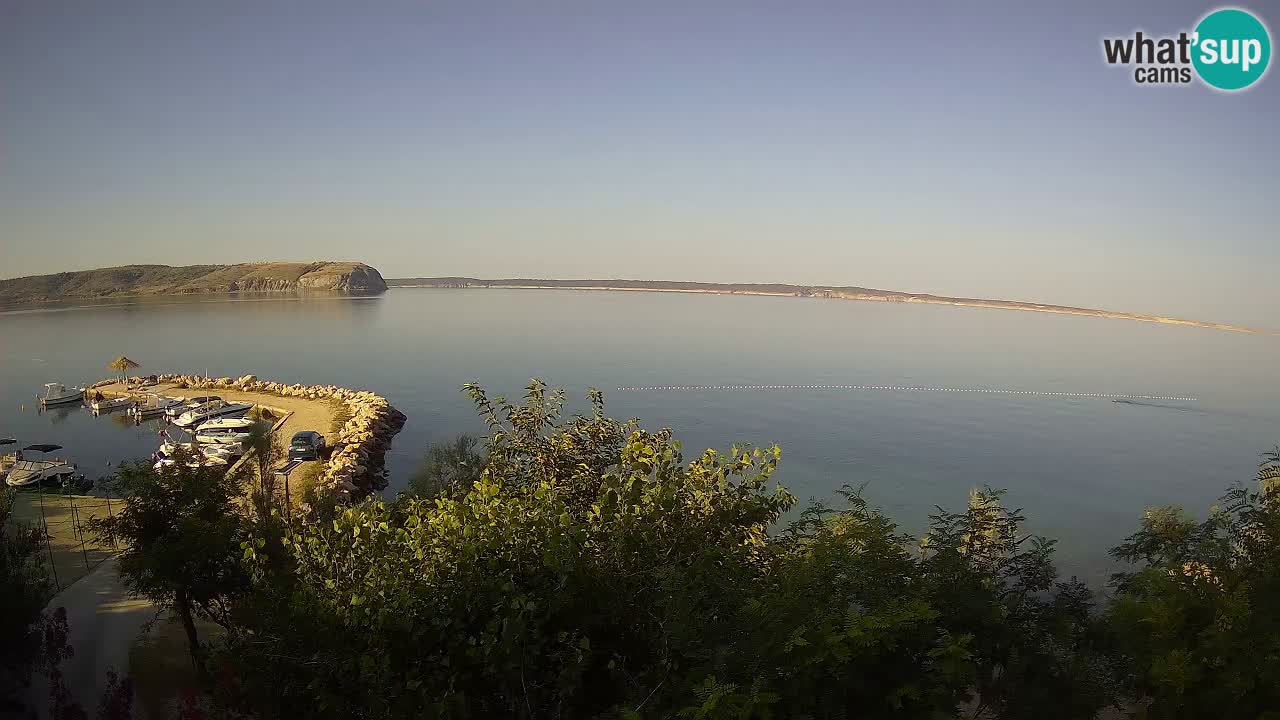 Kamp Odmoree spletna kamera Ražanac – Dalmacija