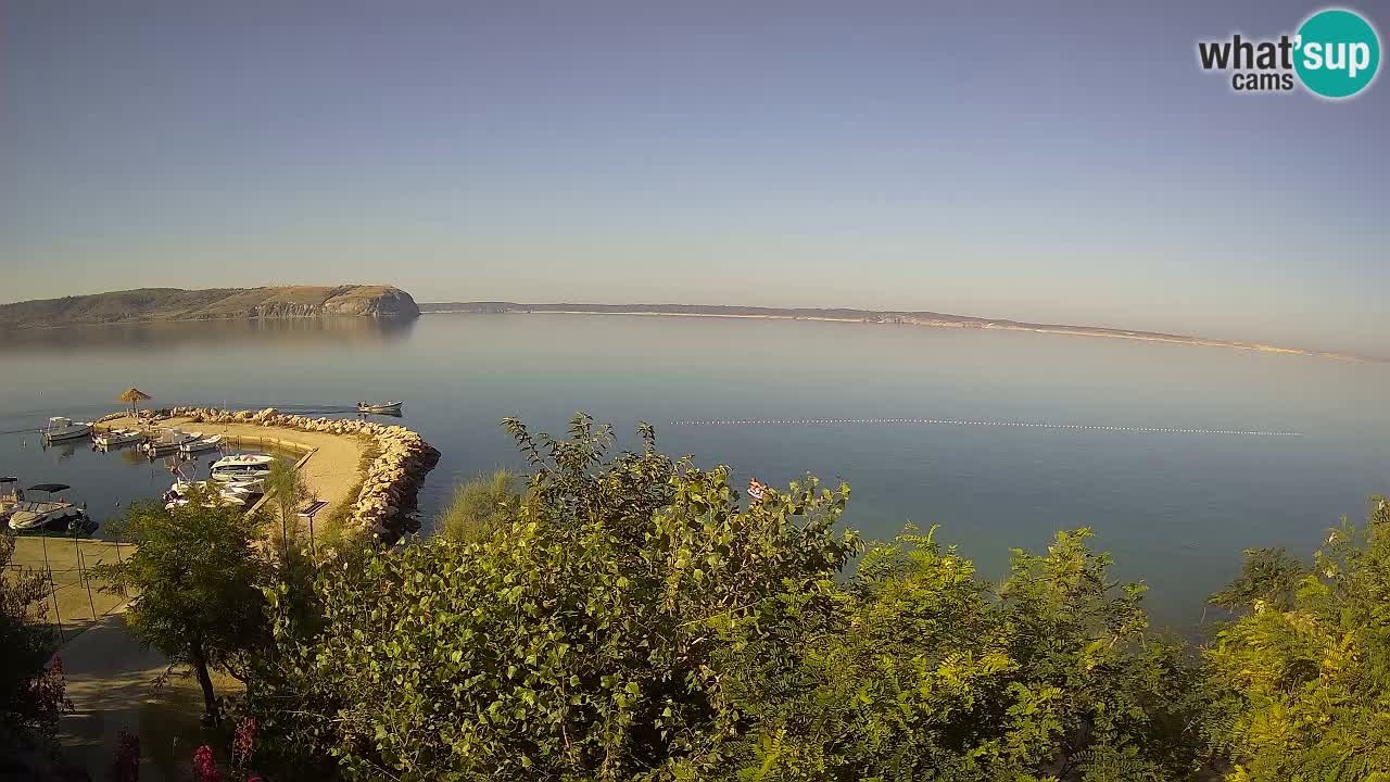 Camping Odmoree live cam Ražanac – Dalmatie
