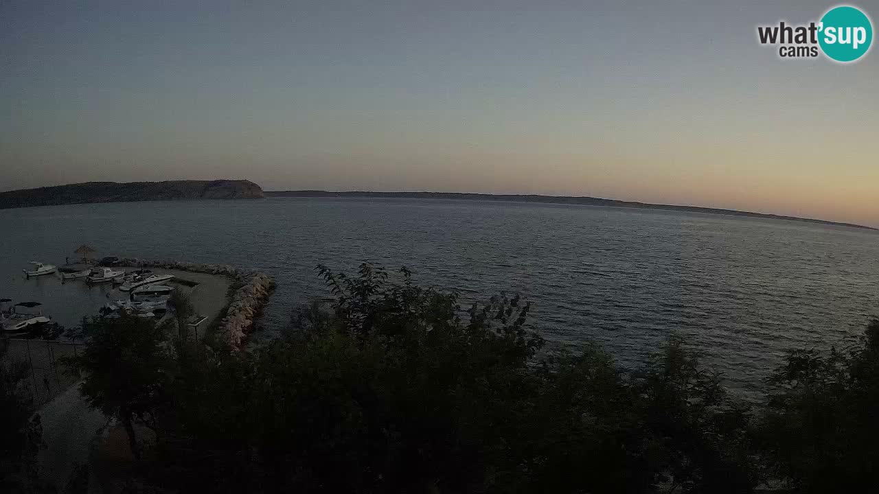 Camping Odmoree webcam Ražanac – Dalmatia