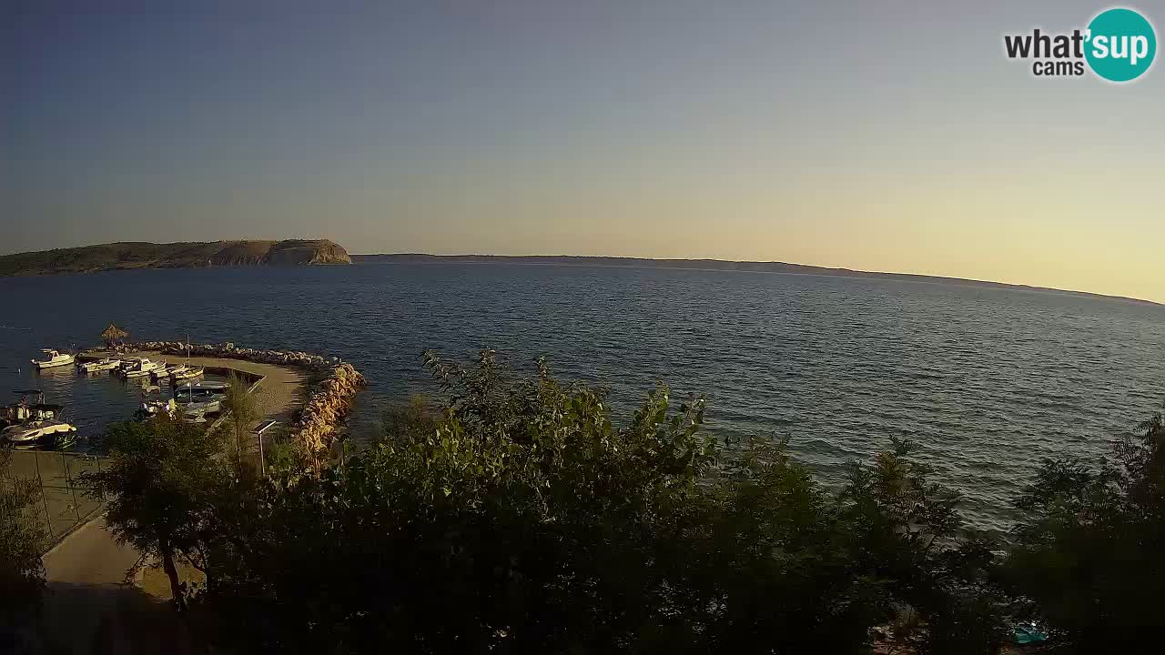 Kamp Odmoree spletna kamera Ražanac – Dalmacija