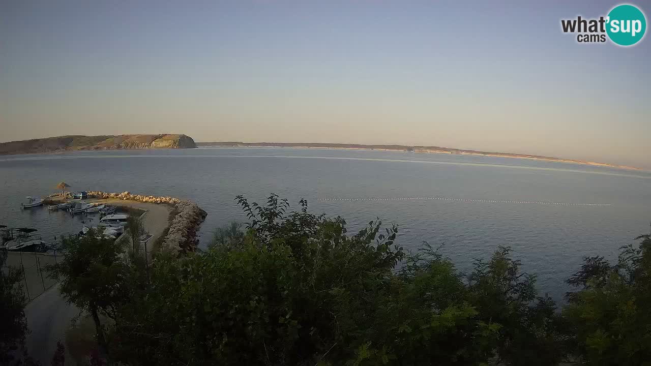 Camping Odmoree camera en vivo Ražanac – Dalmacia