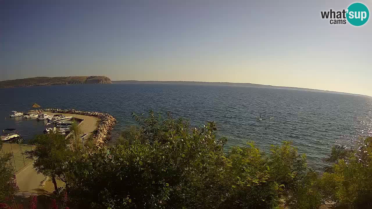 Kamp Odmoree spletna kamera Ražanac – Dalmacija