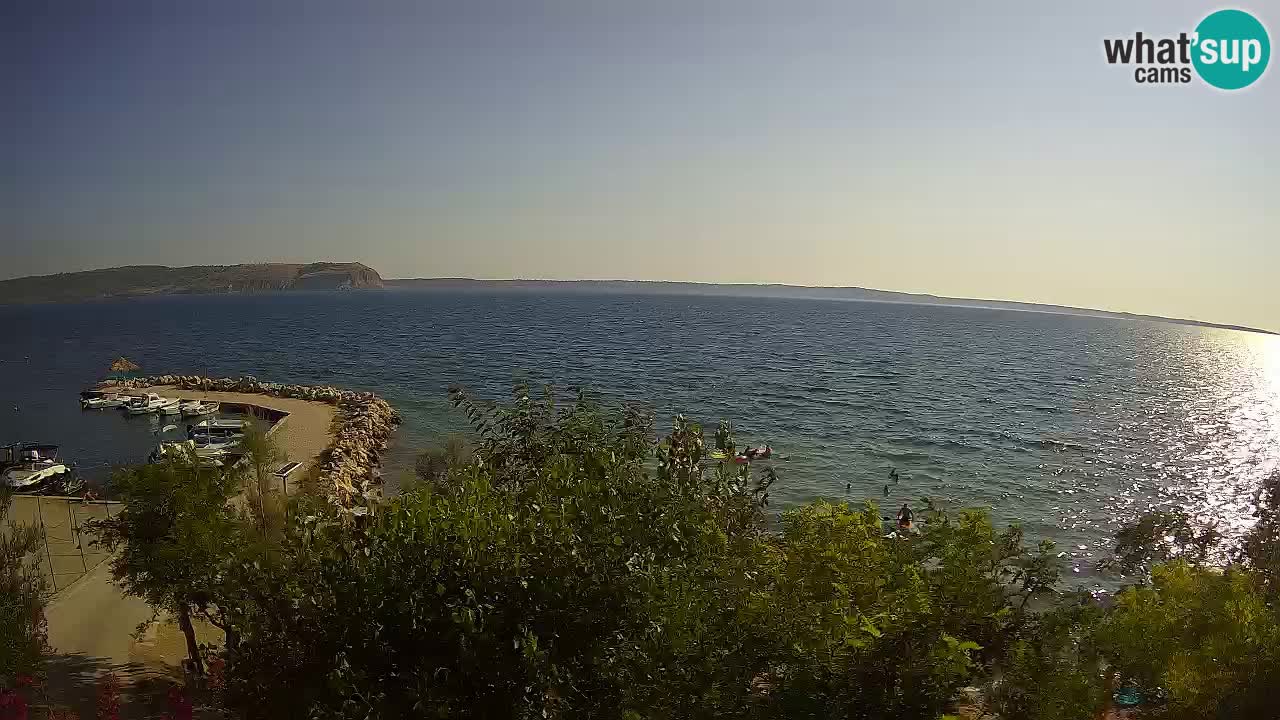 Camping Odmoree live webcam Ražanac – Dalmatien