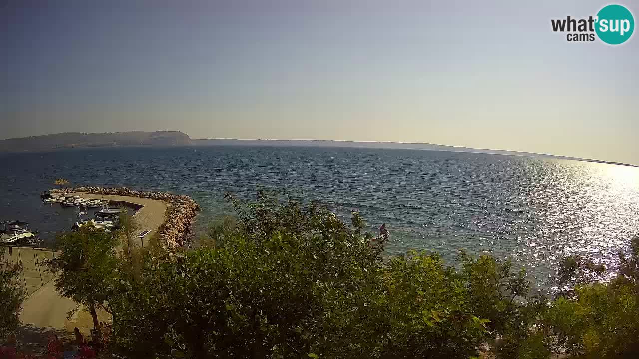 Camping Odmoree live webcam Ražanac – Dalmatien