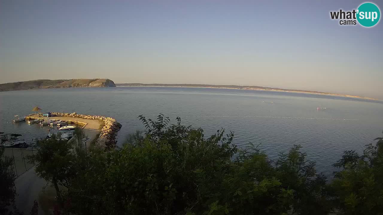 Camping Odmoree live webcam Ražanac – Dalmatien