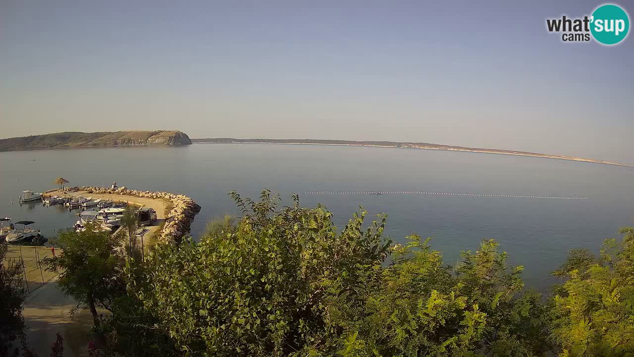 Camping Odmoree live cam Ražanac – Dalmatie