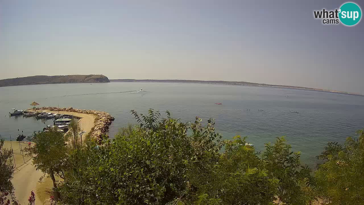 Camping Odmoree camera en vivo Ražanac – Dalmacia