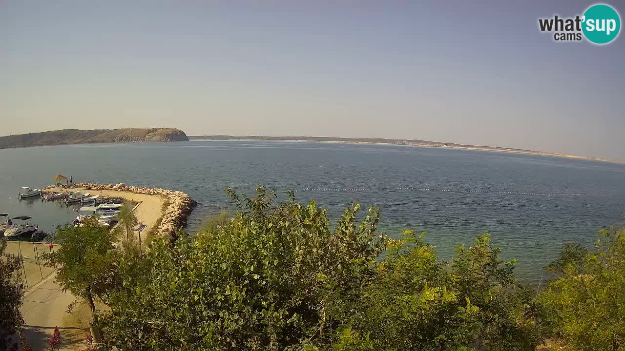 Camping Odmoree camera en vivo Ražanac – Dalmacia