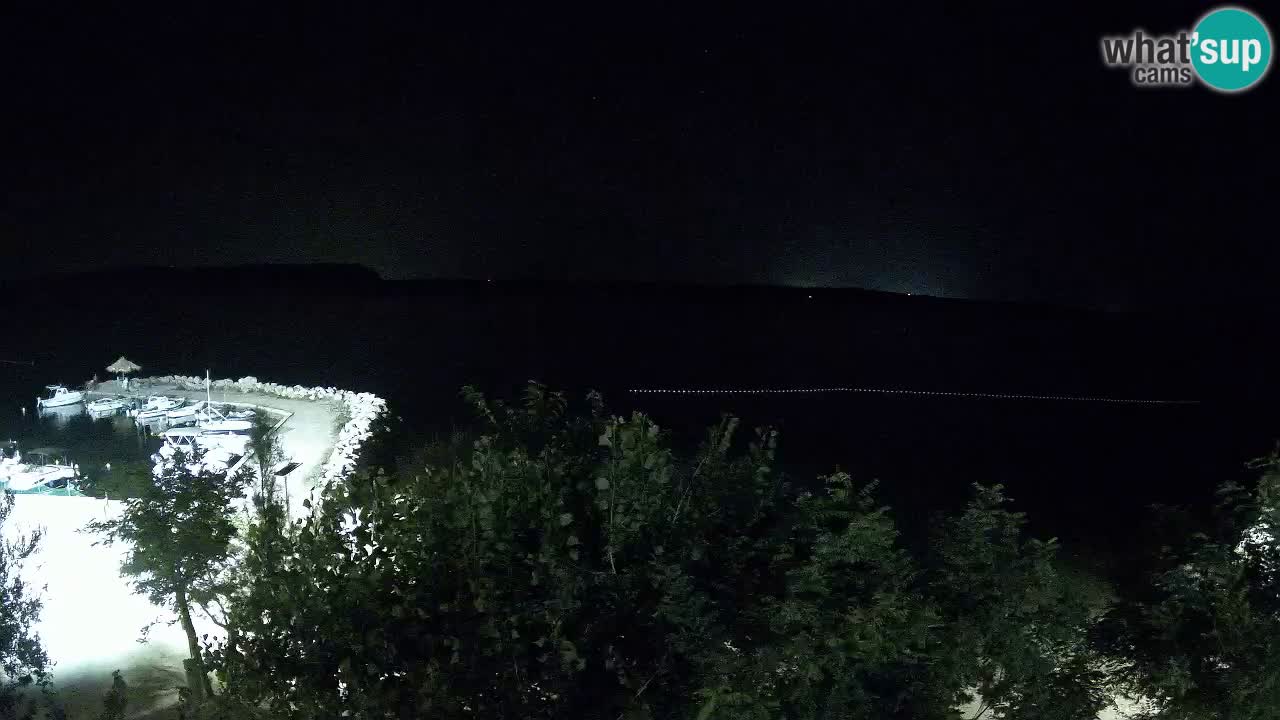 Camping Odmoree camera en vivo Ražanac – Dalmacia