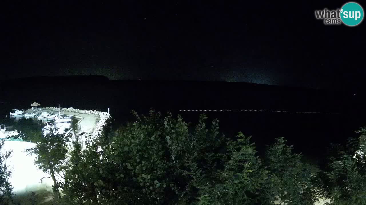 Camping Odmoree live webcam Ražanac – Dalmatien