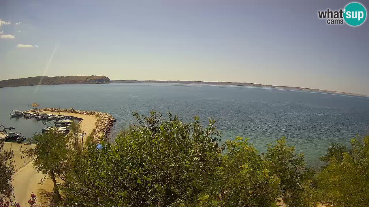 Camping Odmoree live webcam Ražanac – Dalmatien