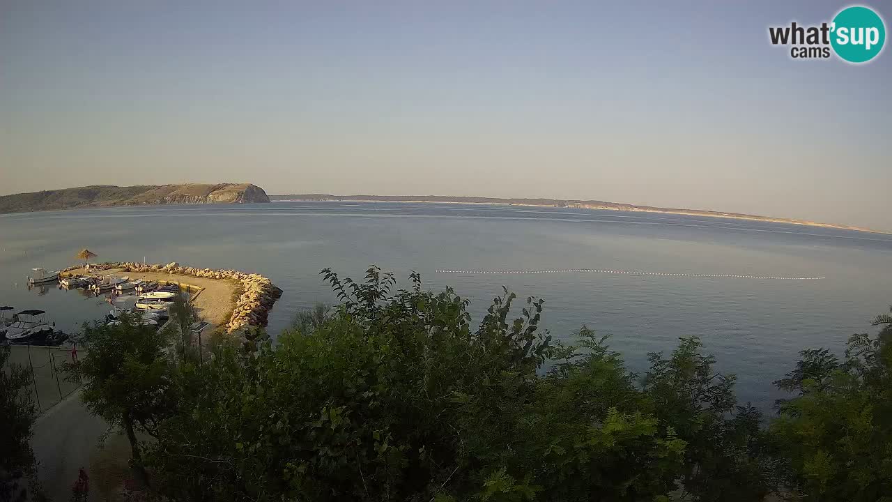 Camping Odmoree live webcam Ražanac – Dalmatien