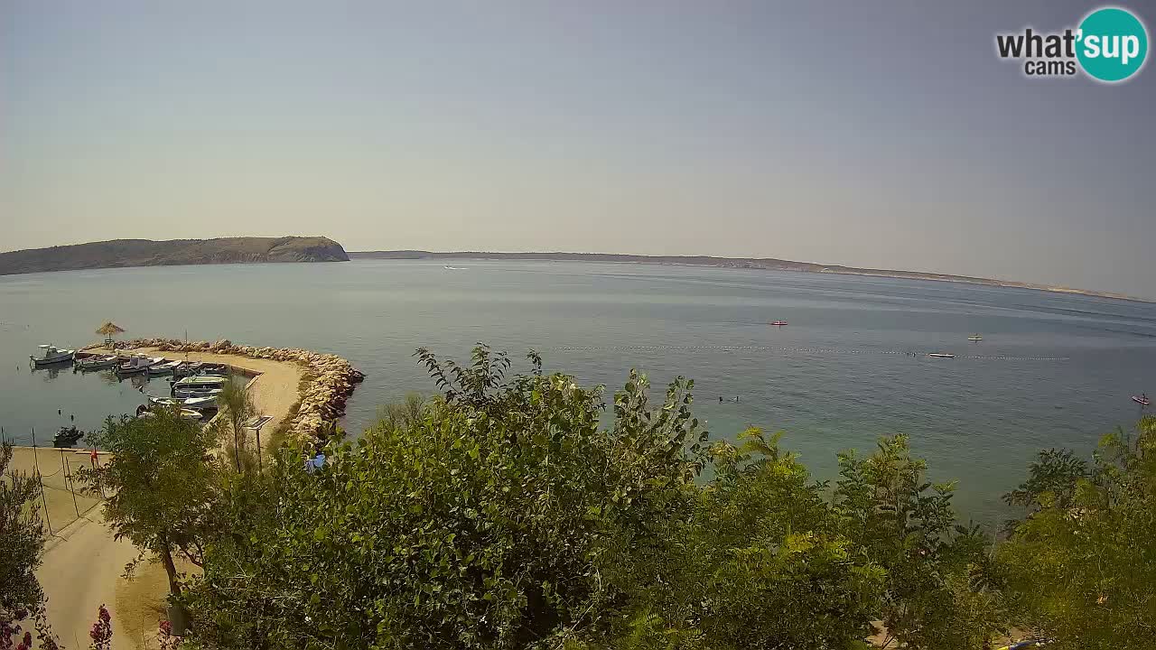 Camping Odmoree live cam Ražanac – Dalmatie