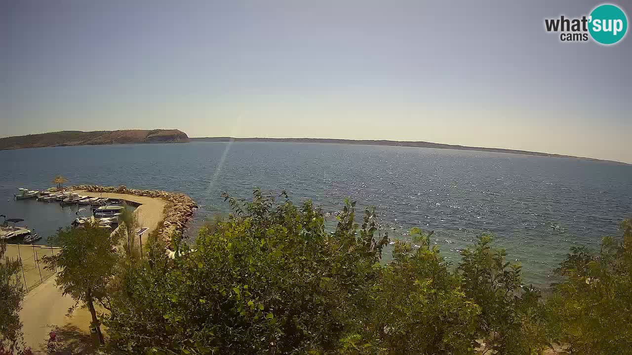 Camping Odmoree web kamera Ražanac – Dalmacija