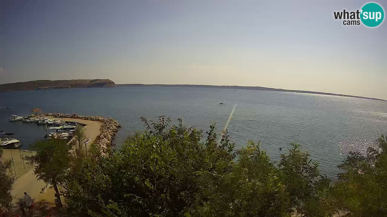 Camping Odmoree live cam Ražanac – Dalmatie