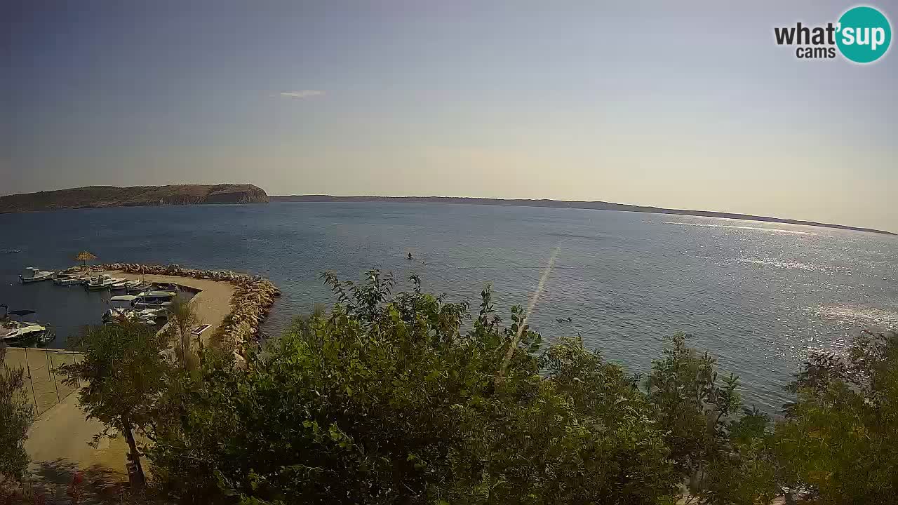 Camping Odmoree live cam Ražanac – Dalmatie