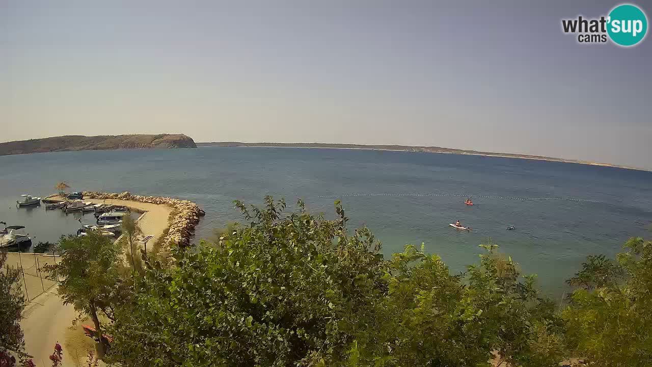 Kamp Odmoree spletna kamera Ražanac – Dalmacija