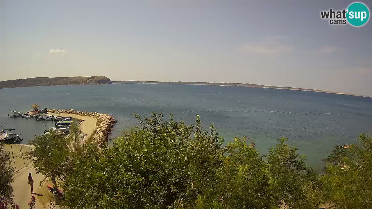 Camping Odmoree live cam Ražanac – Dalmatie