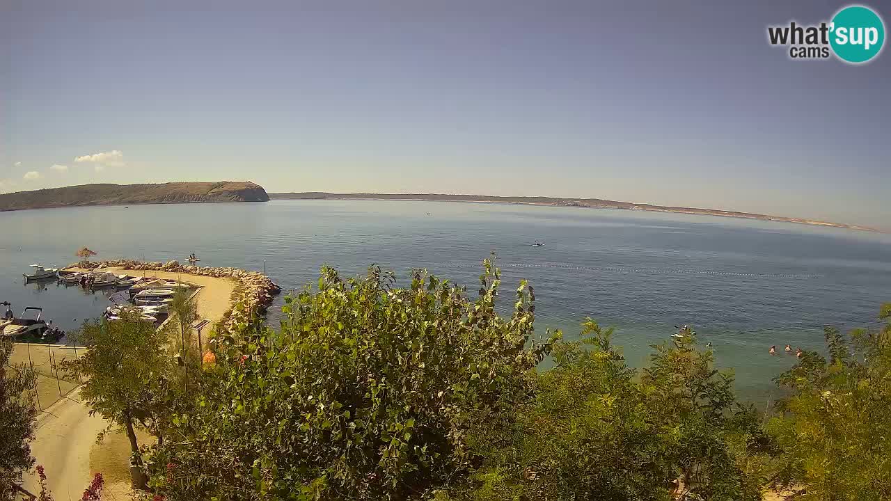 Kamp Odmoree spletna kamera Ražanac – Dalmacija