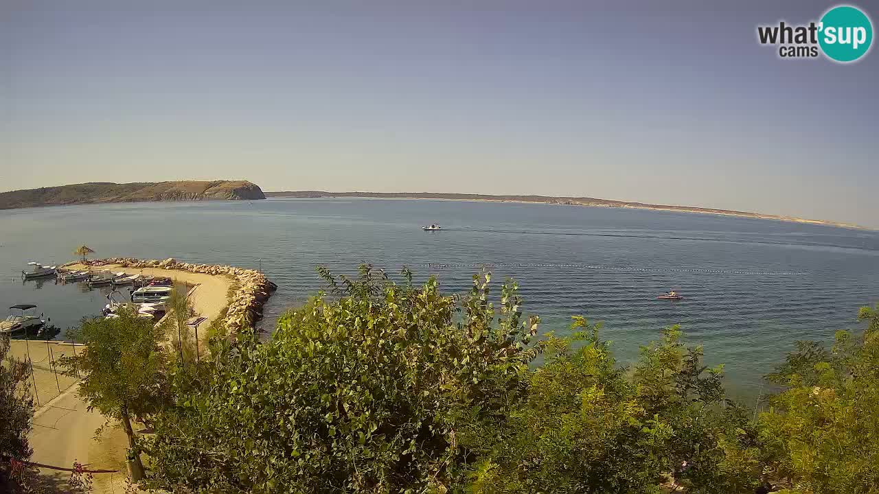 Camping Odmoree live cam Ražanac – Dalmatie