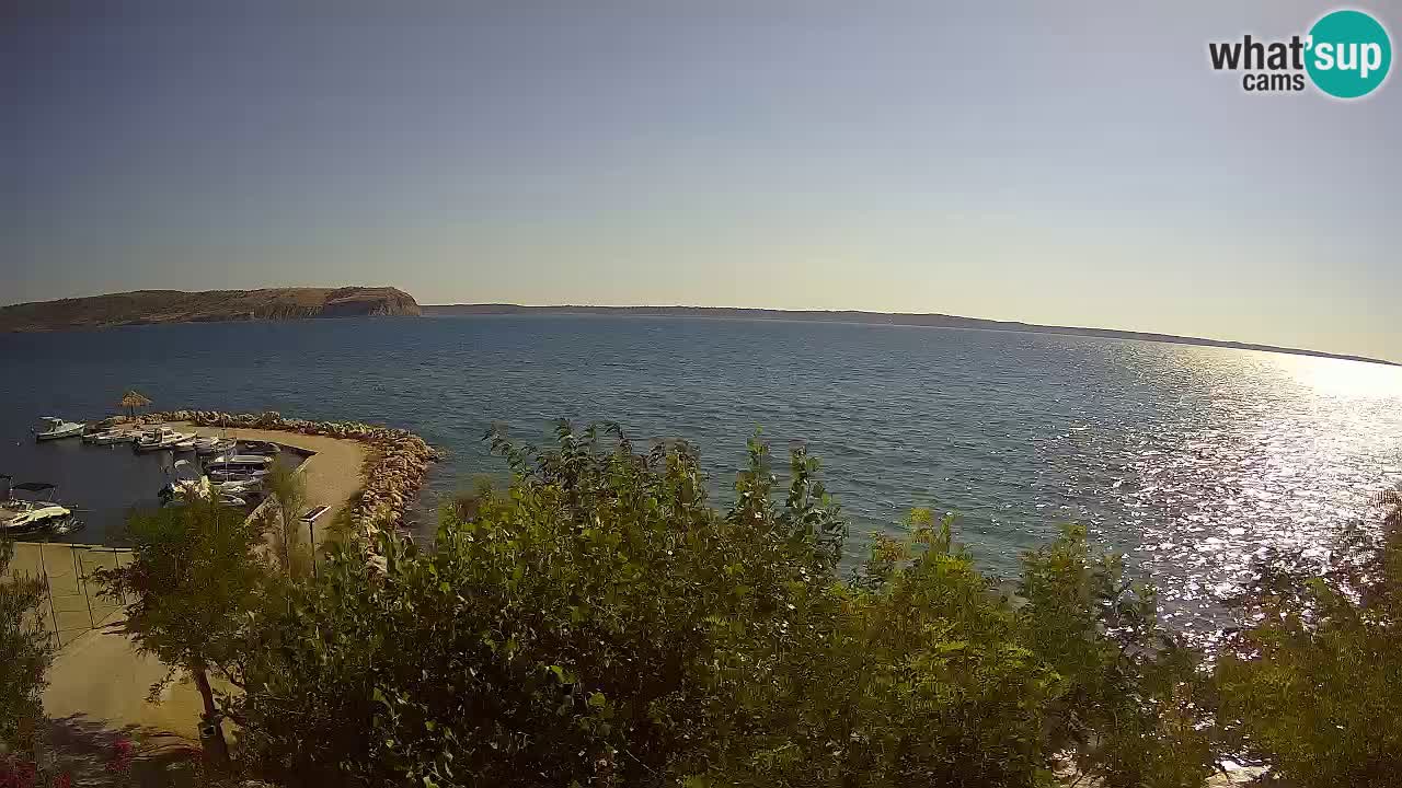 Camping Odmoree live cam Ražanac – Dalmatie