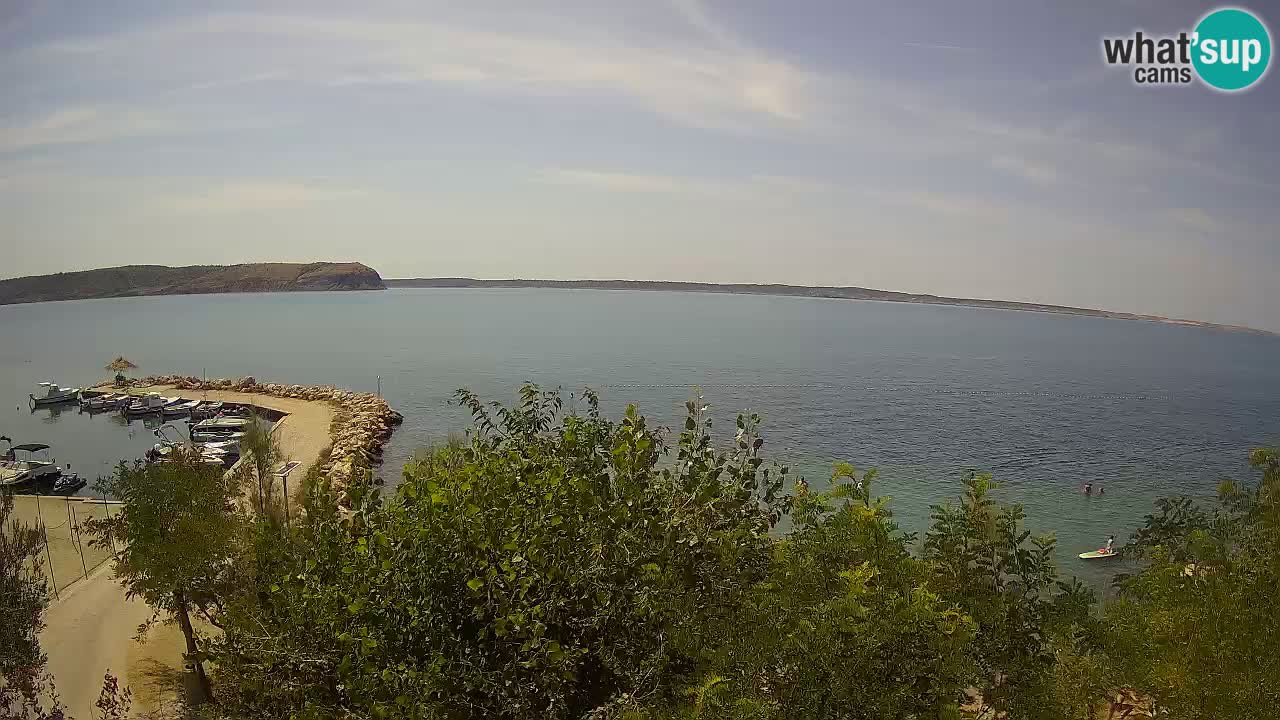 Kamp Odmoree spletna kamera Ražanac – Dalmacija