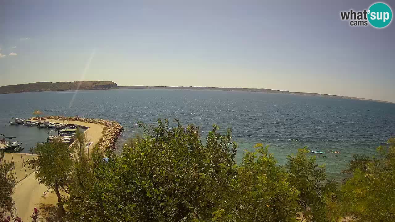 Camping Odmoree live webcam Ražanac – Dalmatien