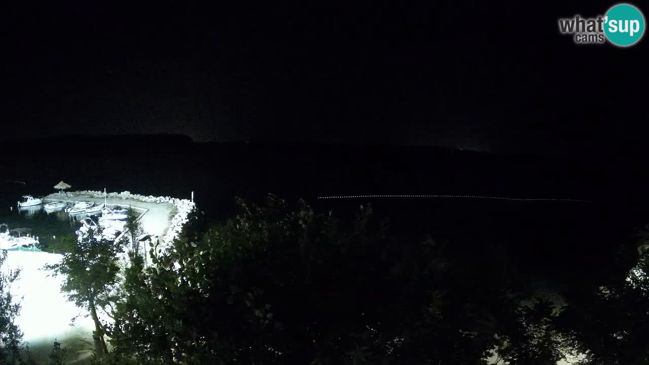 Camping Odmoree live cam Ražanac – Dalmatie